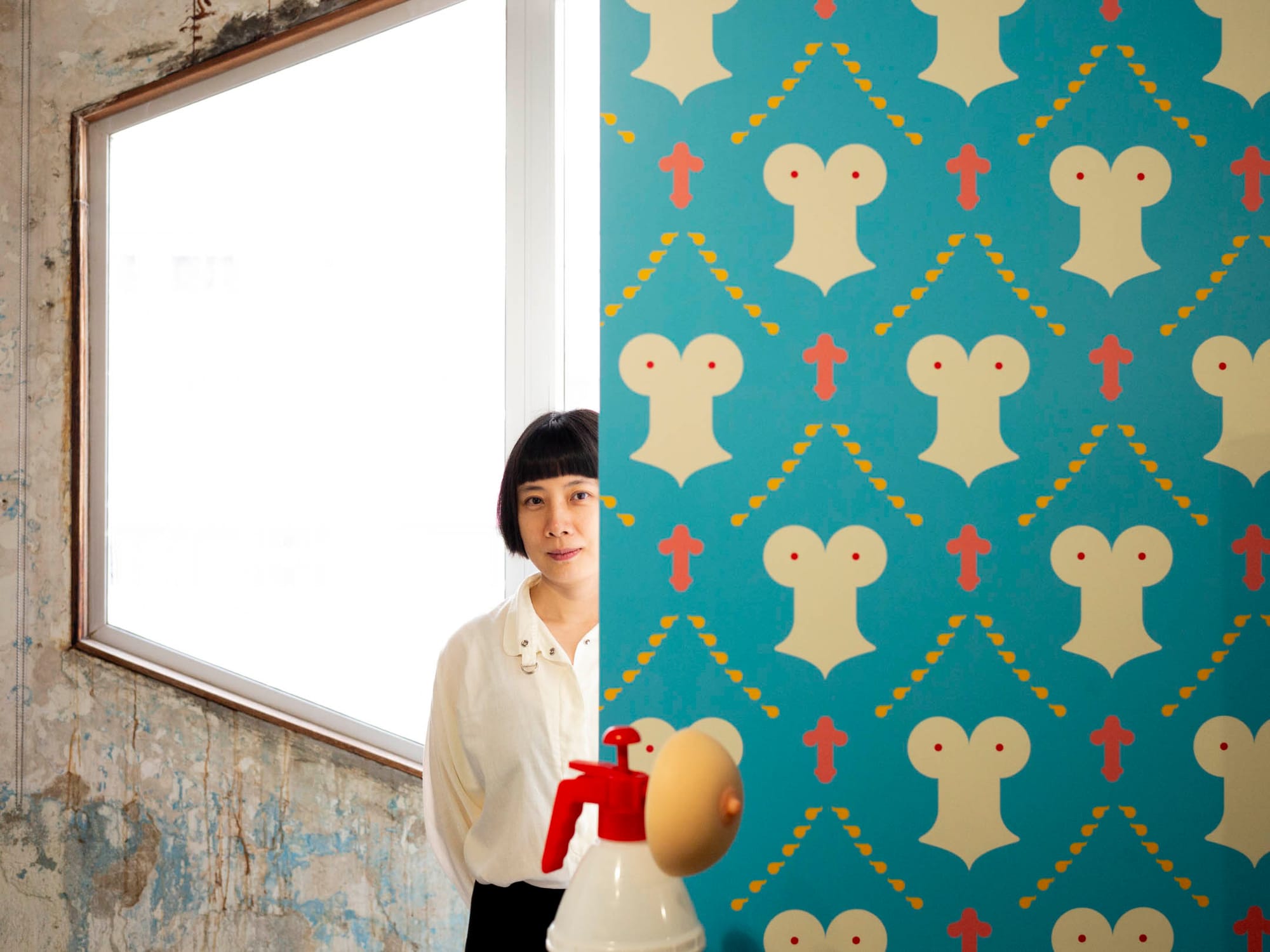 艺术家廖逸君（Pixy Liao）。摄：林振东/端传媒