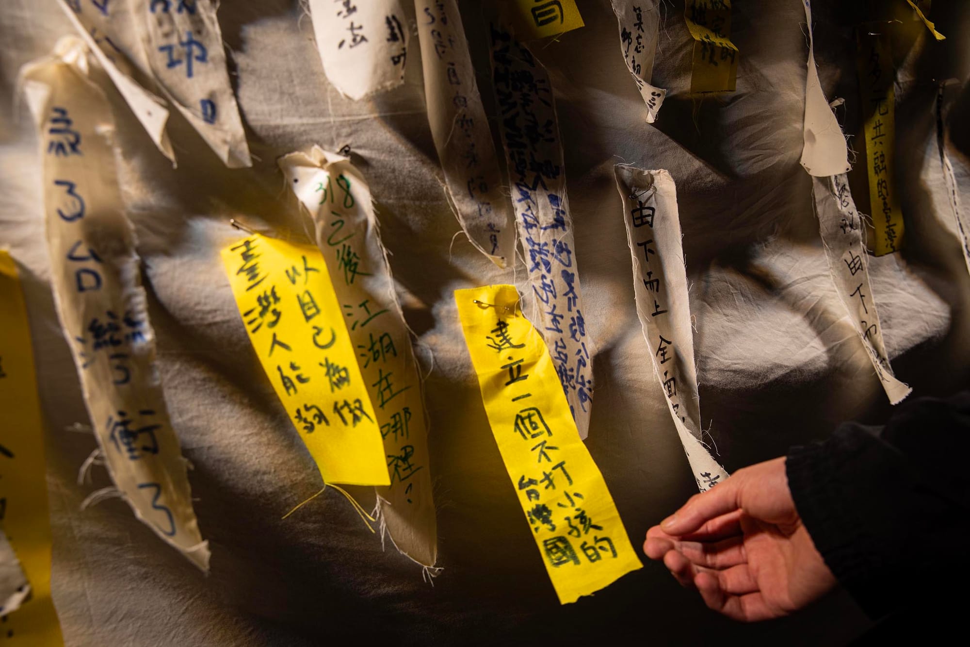 2024年3月18日，台北，太阳花学运10周年晚会。摄：陈焯煇/端传媒