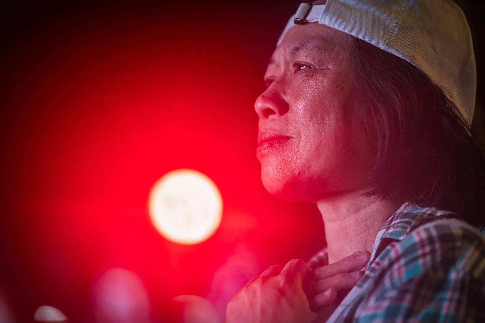 2024年6月21日，台北，行政院針對立法院職權修法案提出覆議，並於立法院投票表決，公民團體發起「青鳥行動」，號召支持者到立法院外聲援。攝：陳焯煇/端傳媒