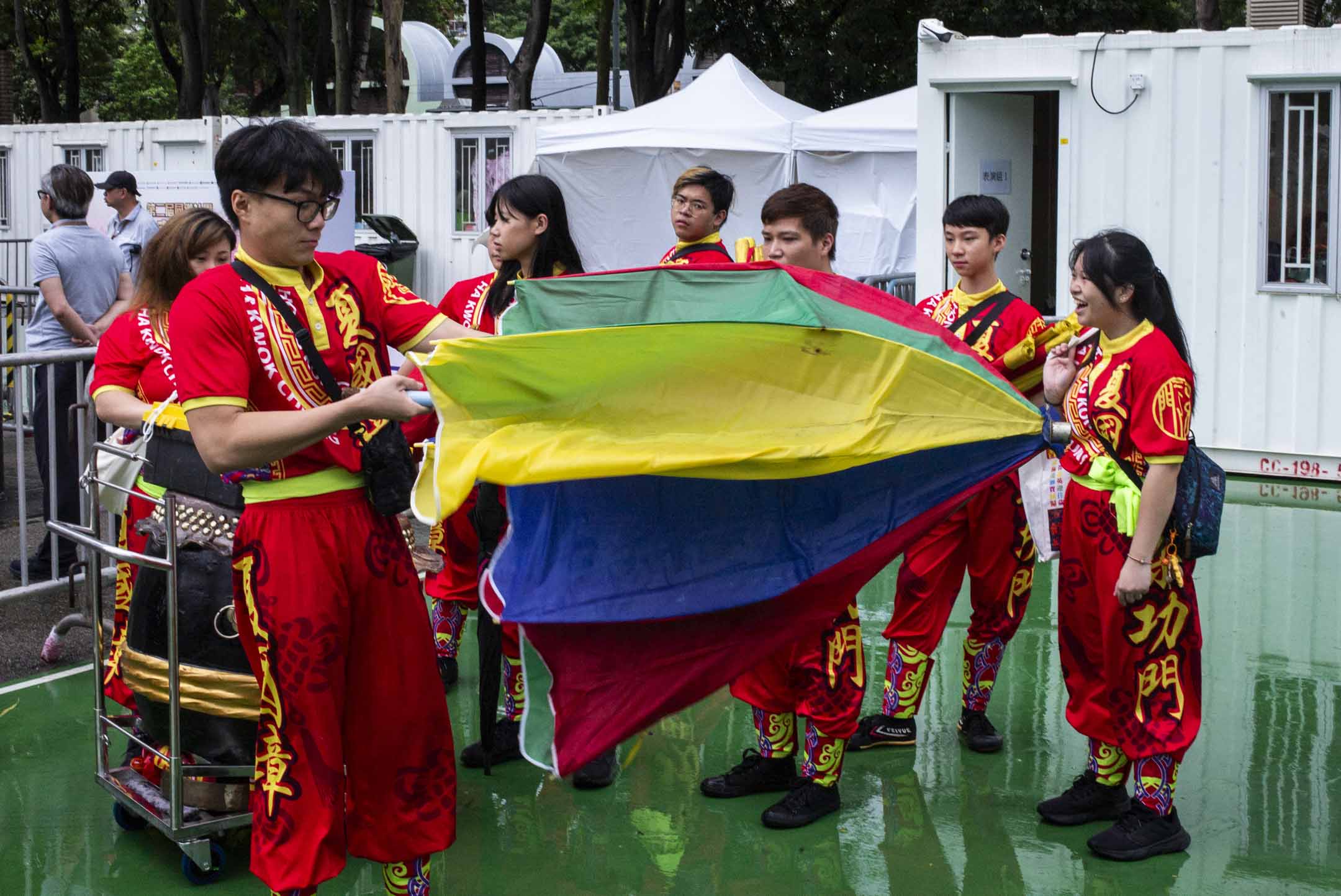 2024年6月1日,第二屆同鄉社團家鄉市集嘉年華在維園舉行。攝:林振東/端傳媒