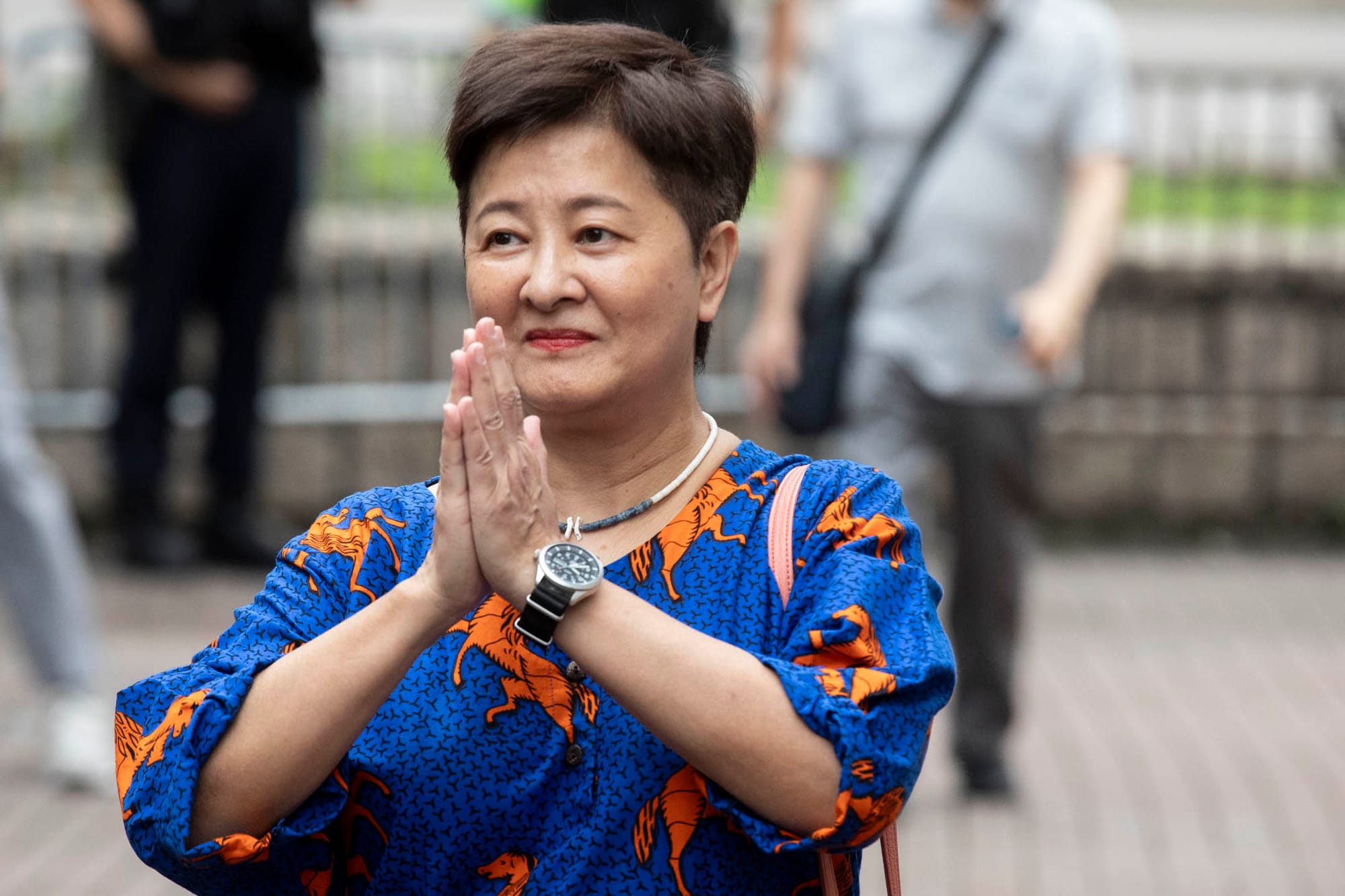 2024年5月30日，香港民主派47人初选案首日裁决，黄碧云被判串谋颠覆国家政权罪成。摄：林振东/端传媒