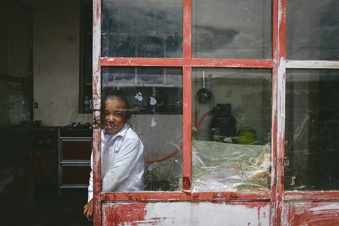 治多县索加乡移民村。摄 : 王嘉豪/端传媒