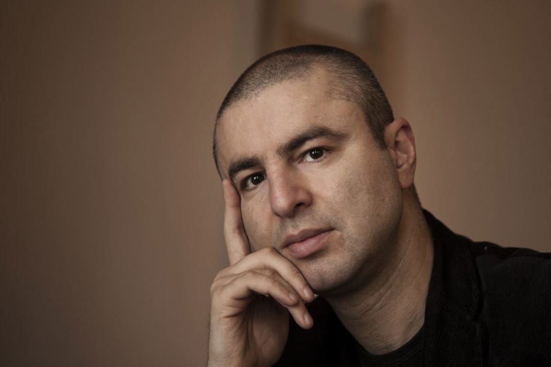 馬其頓詩人尼古拉‧馬茲洛夫（Nikola Madzirov）。圖片由作者提供