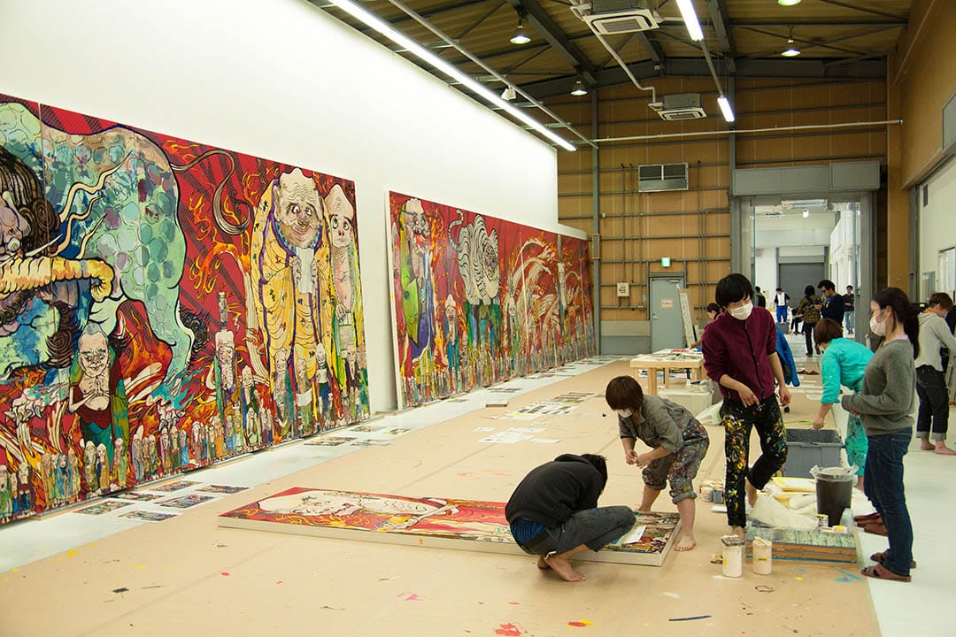 Production view, The 500 Arhats
<p>Photo: Aminaka Kenta" itemprop="image"></a><br>
<figcaption>Production view, The 500 Arhats</p>
<p>Photo: Aminaka Kenta</figcaption></figure><figure class=