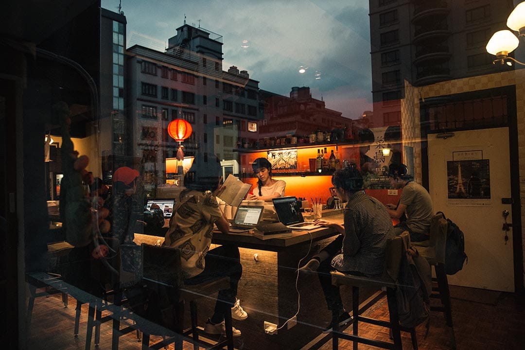 台北咖啡馆 homey’s。摄：Billy H.C. Kwok/端传媒