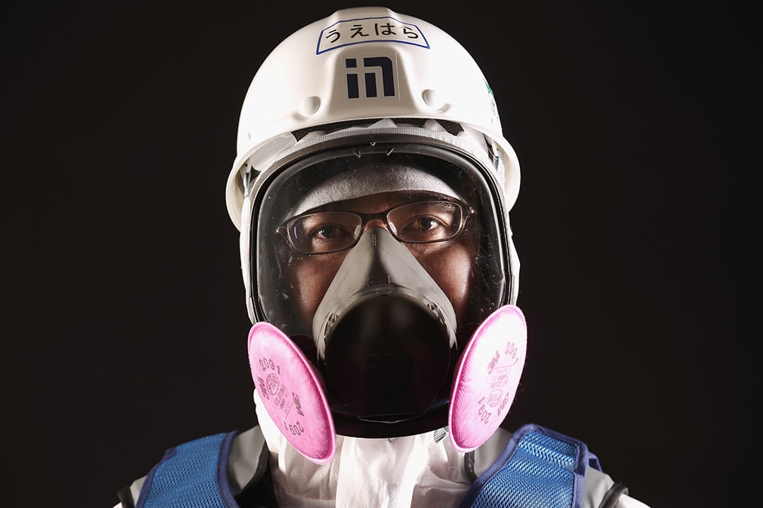 东电的Yusuke Nakagawa，所在的队伍肩负操作机械人去净化反应堆建筑的工作，他希望能为福岛的复原出一分力。摄:Christopher Furlong/GETTY