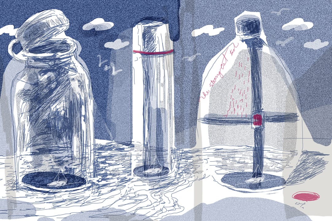 水壼悄悄地改變光澤，還要是永無結束的一刻。看着它，像磨練中的生命，知道所經歷的一切都不會是白過。圖：Wilson Tsang / 端傳媒