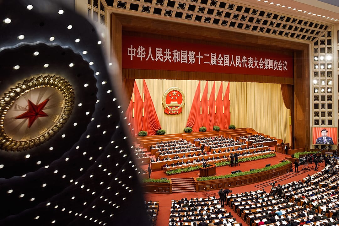 2016年3月9日，北京，人民大会堂。摄：Etienne Oliveau/Getty Images