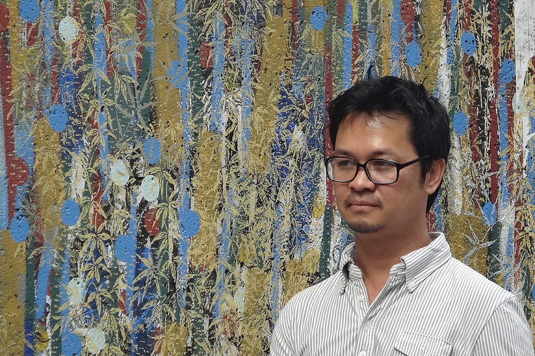 緬甸詩人科科瑟 (Ko Ko Thett)。圖片由作者提供