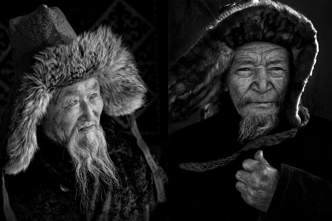 图片故事《Hunting with Eagles》。摄：Palani Mohan