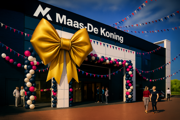 Maas-De Koning opent met Driver House een mini-AutoRAI in Moordrecht: 'Wij zijn een pilot voor de Volkswagen organisatie'