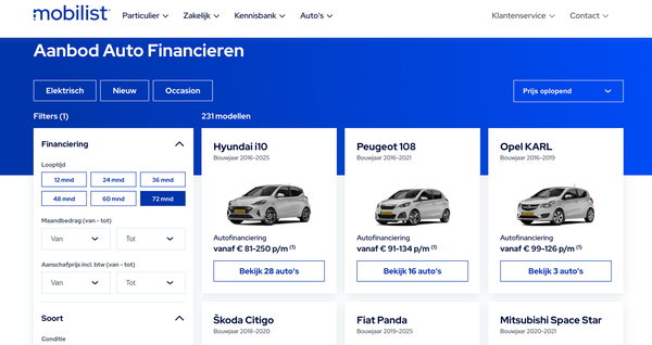 VWPFS zet met Mobilist aanval in op FinancialLease.nl en DTC