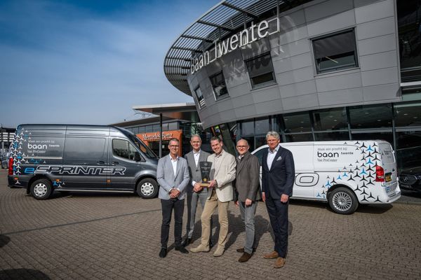 BKAN Awards | Baan Twente opnieuw uitgeroepen tot beste Mercedes Van ProCenter