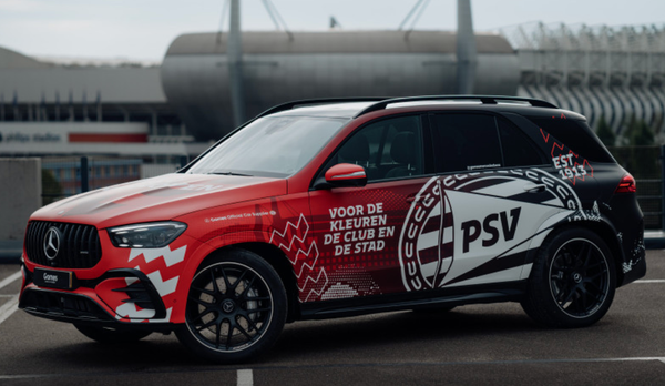 PSV wisselt BMW voor Mercedes