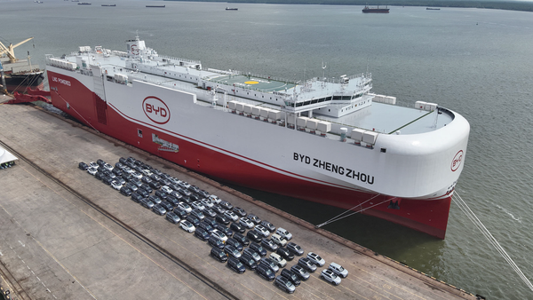 Chinese auto-export zorgt voor tekort aan autoschepen