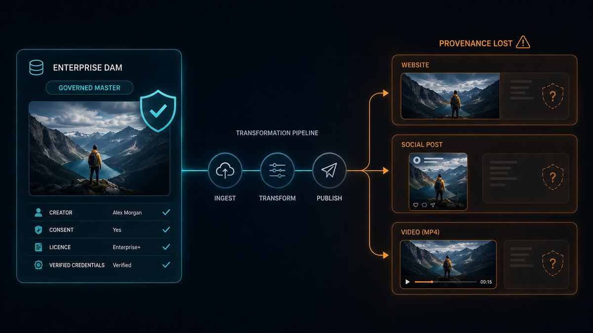 Digital Provenance: AI policies are being left behind in the fast turnaround GenAI media production world.