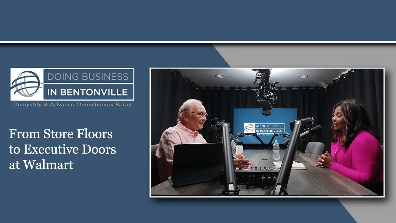 A DBB podcast episode on 'From Store Floors to Executive Doors at Walmart with Helena Gadison'