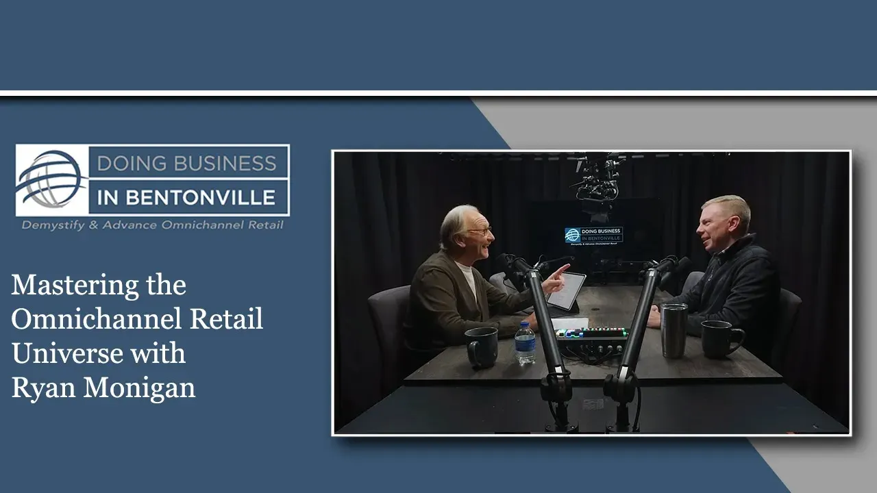 A DBB podcast episode on 'Mastering the Omnichannel Retail Universe - with Ryan Monigan'