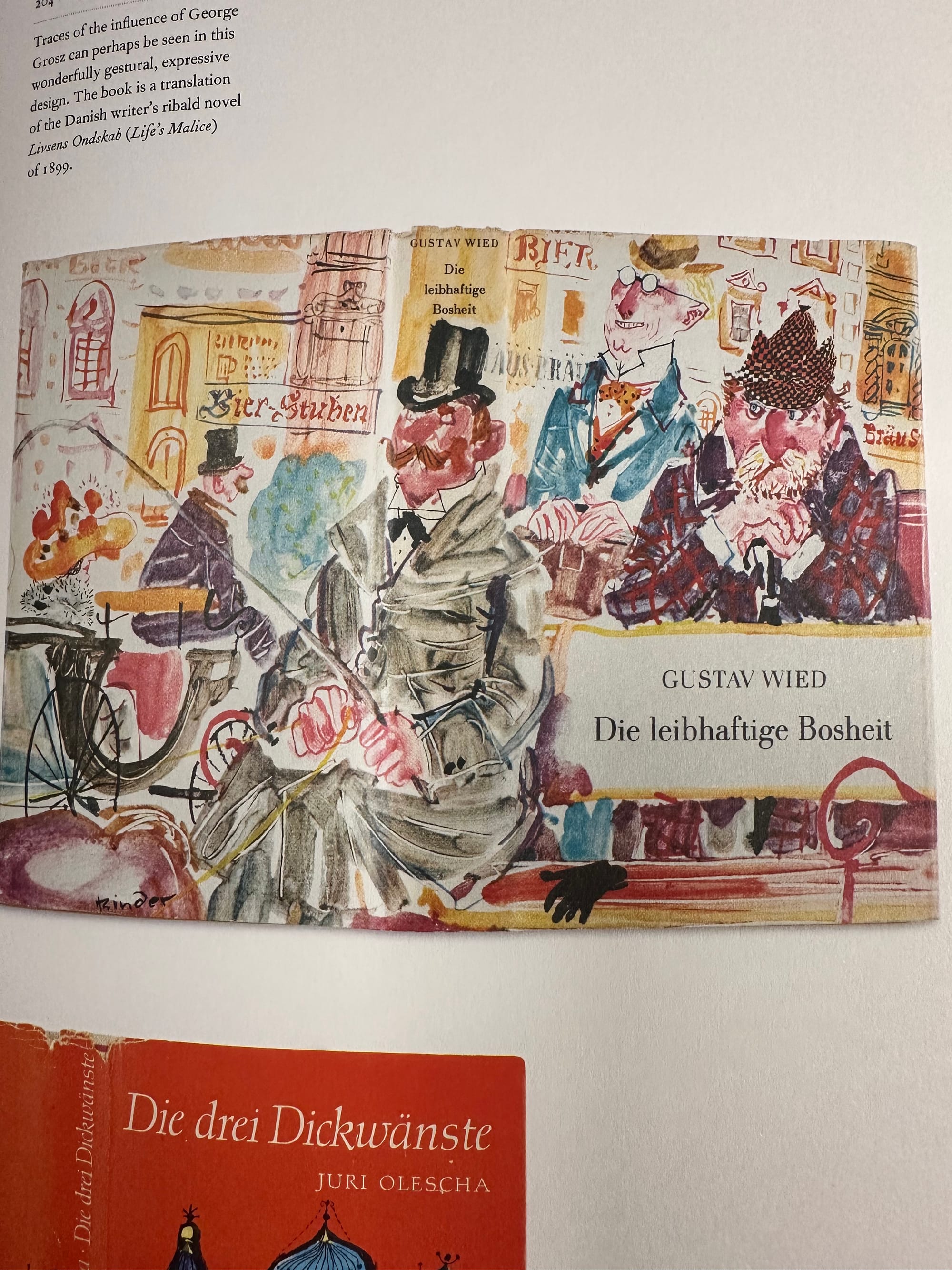 vintage illustrated book cover sowing men in a carriage