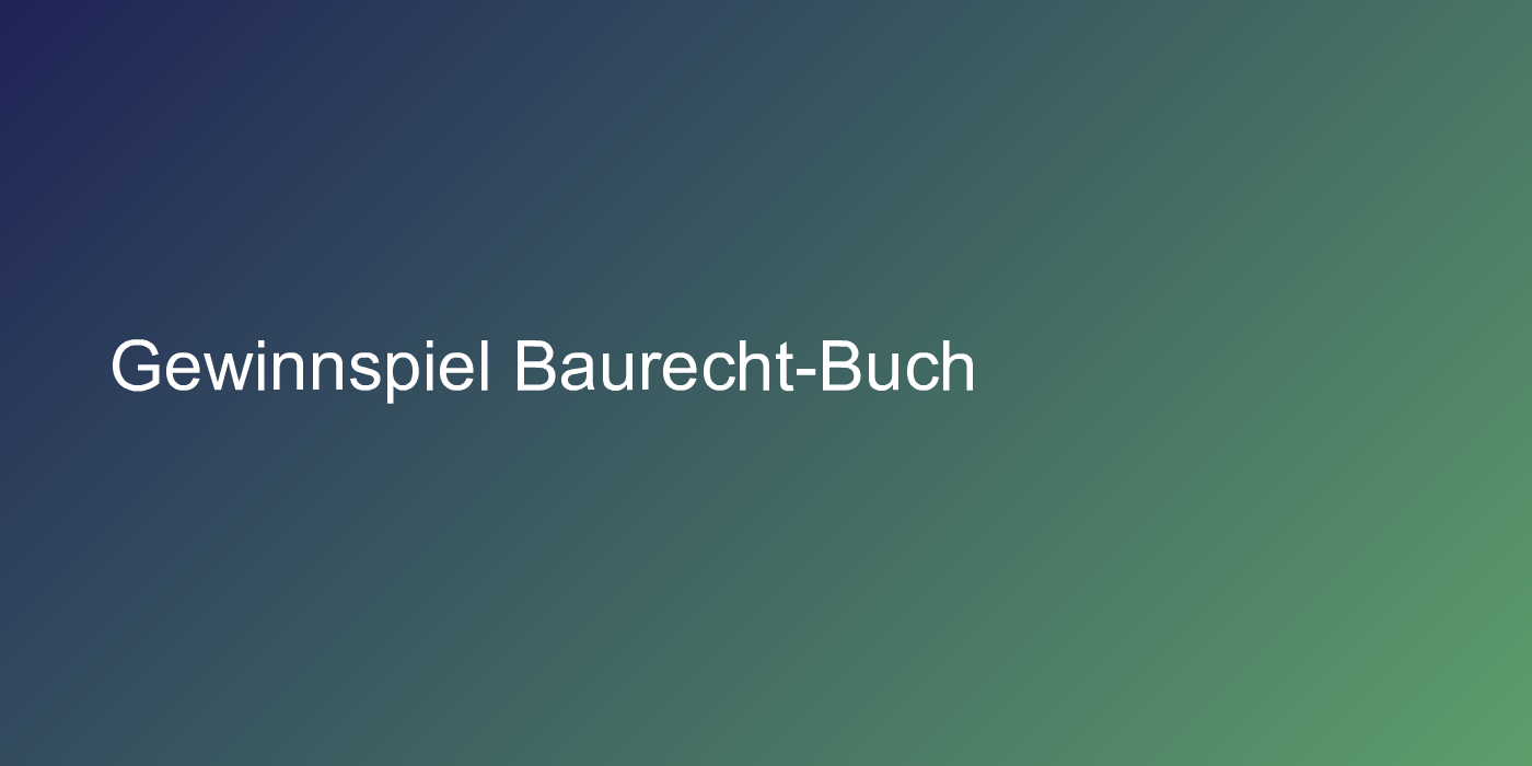 Vom Bauleitplan zur Baugenehmigung -Buchcover