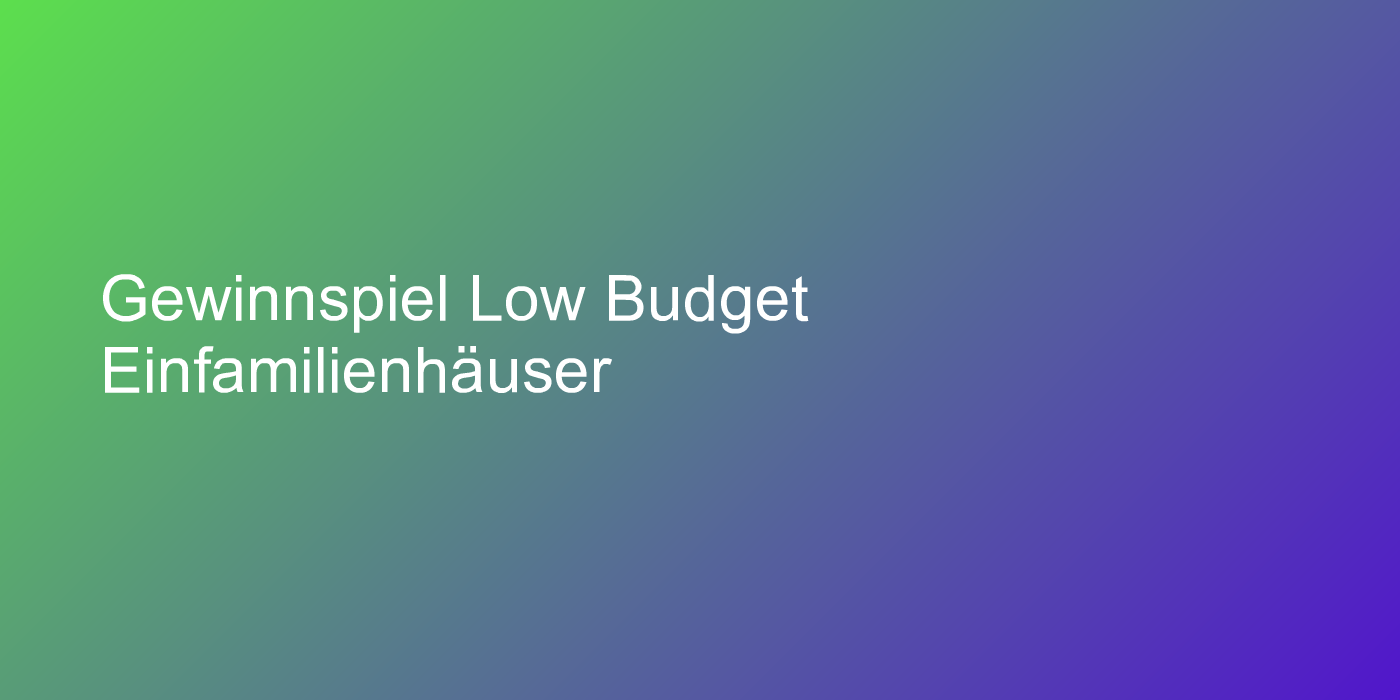 Buchcover "Low Budget. Moderne Einfamilienhäuser unter 250.000 €"