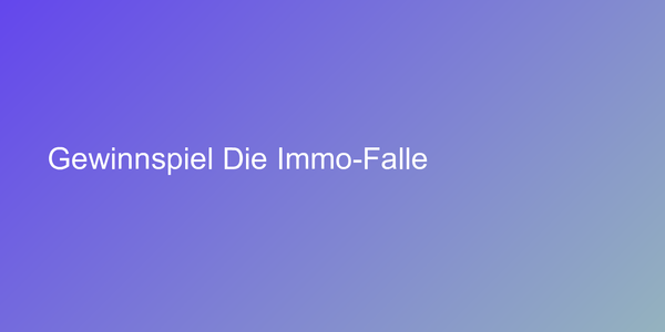 Cover "Das miese Geschäft mit den Schrott-Immobilien"