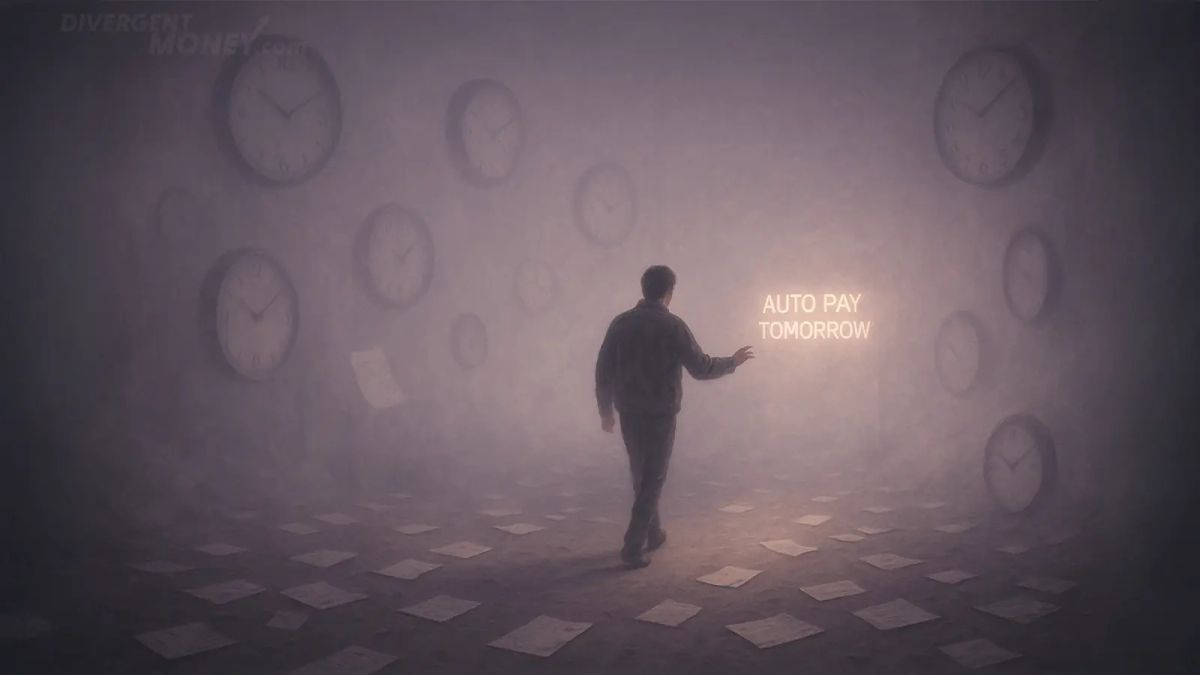 A person who has lost track of time.