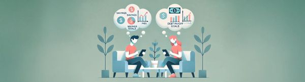 Neurodivergent Parallel Play, co-working together to create structure for financial tasks.