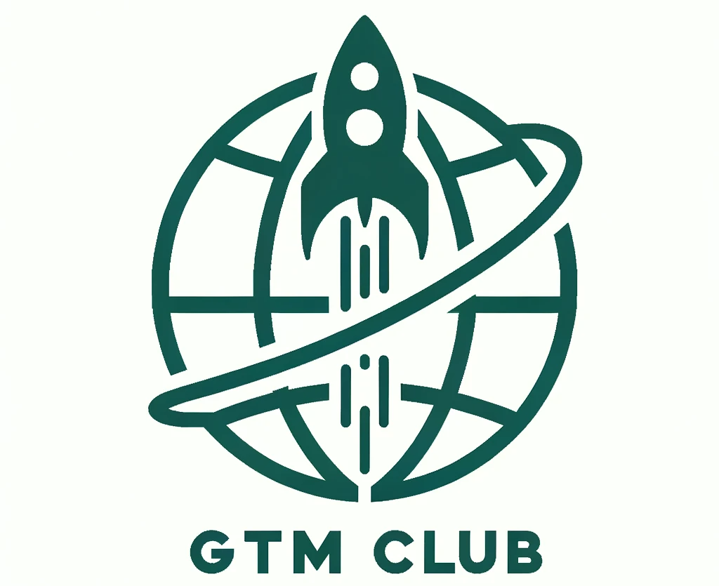 Rocket taking off symbolising future of GTM Club!