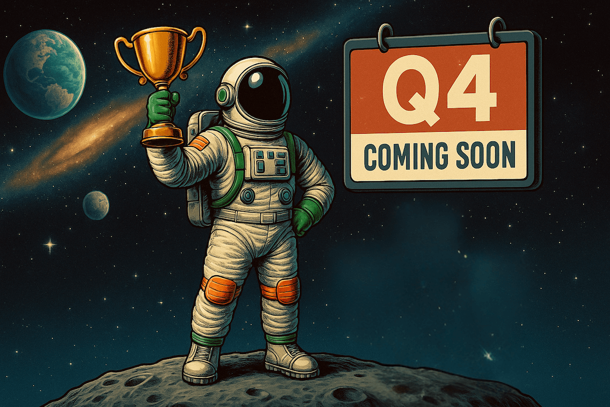 A confident sales leader ready to win in Q4.