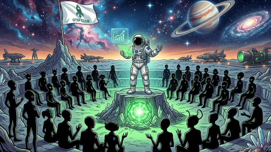 Customer event in progress with a goal of boosting expansion in key accounts.