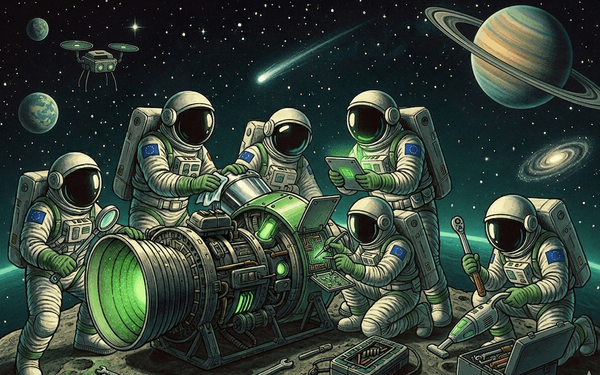 A team working together to finalise a key component of their GTM strategy: Answer to the question "Why Us?"