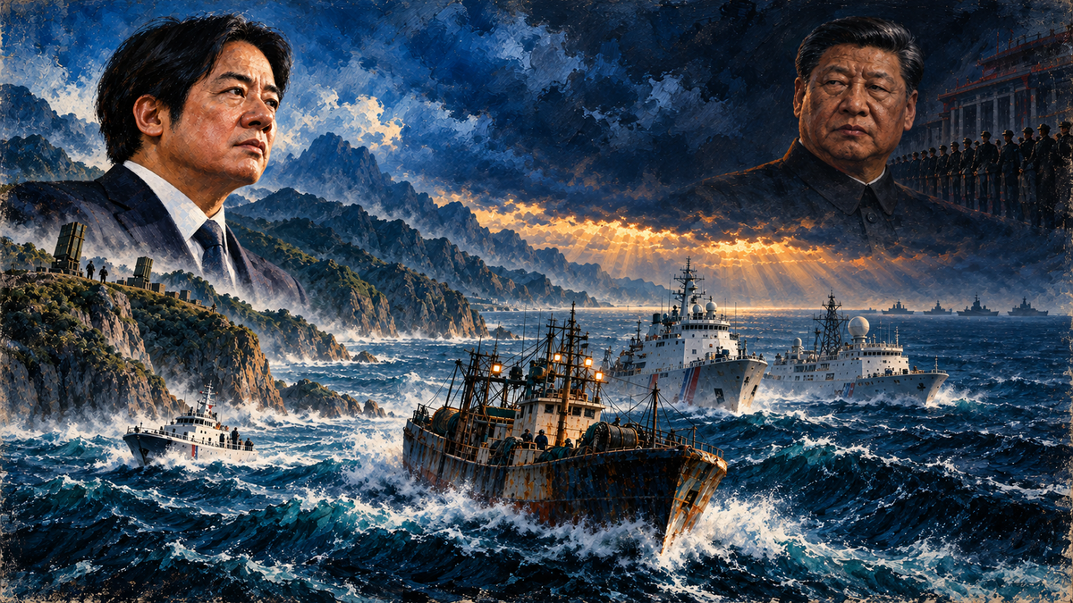 台海危機ALERT！｜2026-10-12｜东部海域首见民兵船，北京军政双线回应双十讲话