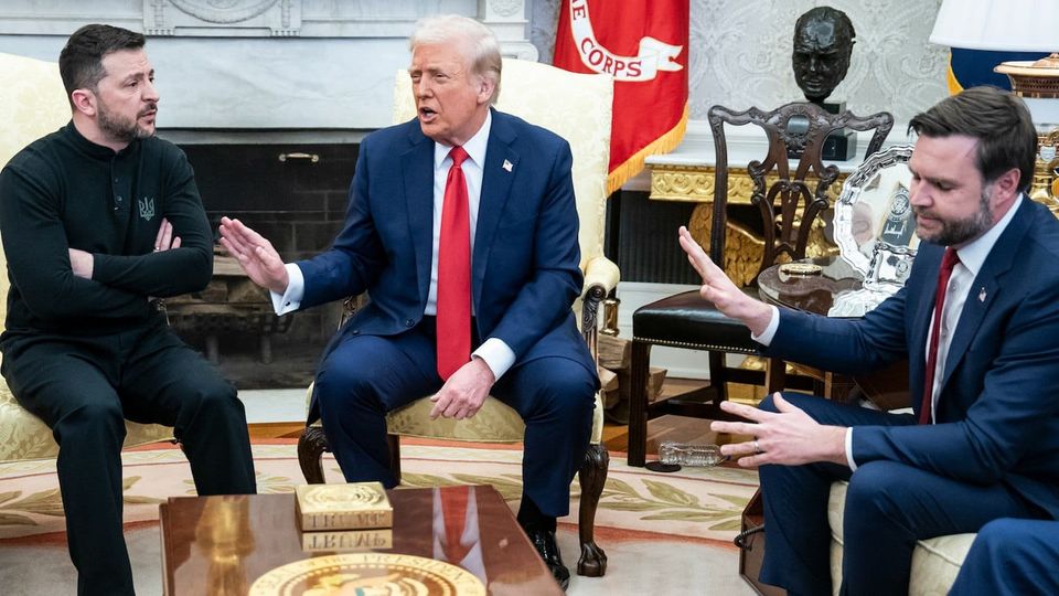 世界苦茶03月01日新闻 | 38条 | 特朗普与泽连斯基的会谈变成一场争吵