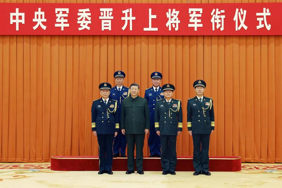 世界苦茶12月23日新闻 | 33条 | 解放军东部中部战区司令晋升上将