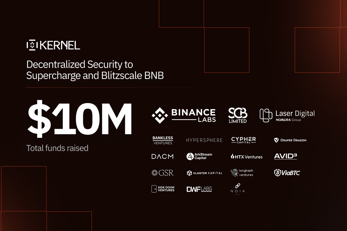 Binance Labs invests in Kernel / Kelp DAO to shape the future of Restaking and Defi