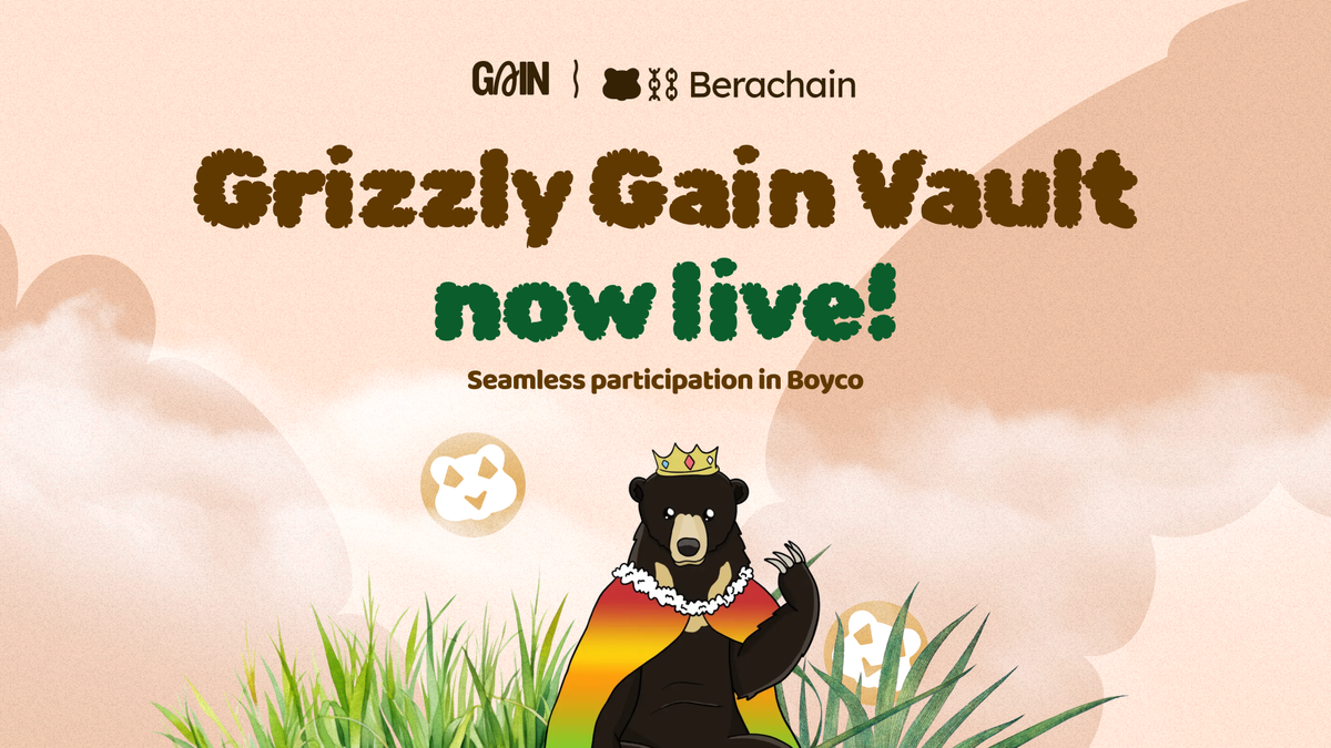 Grizzly Gain vault now live on Kelp dApp
