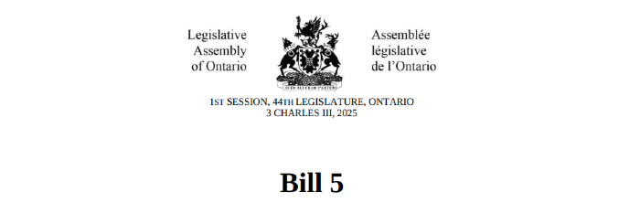 Who benefits from Bill 5?