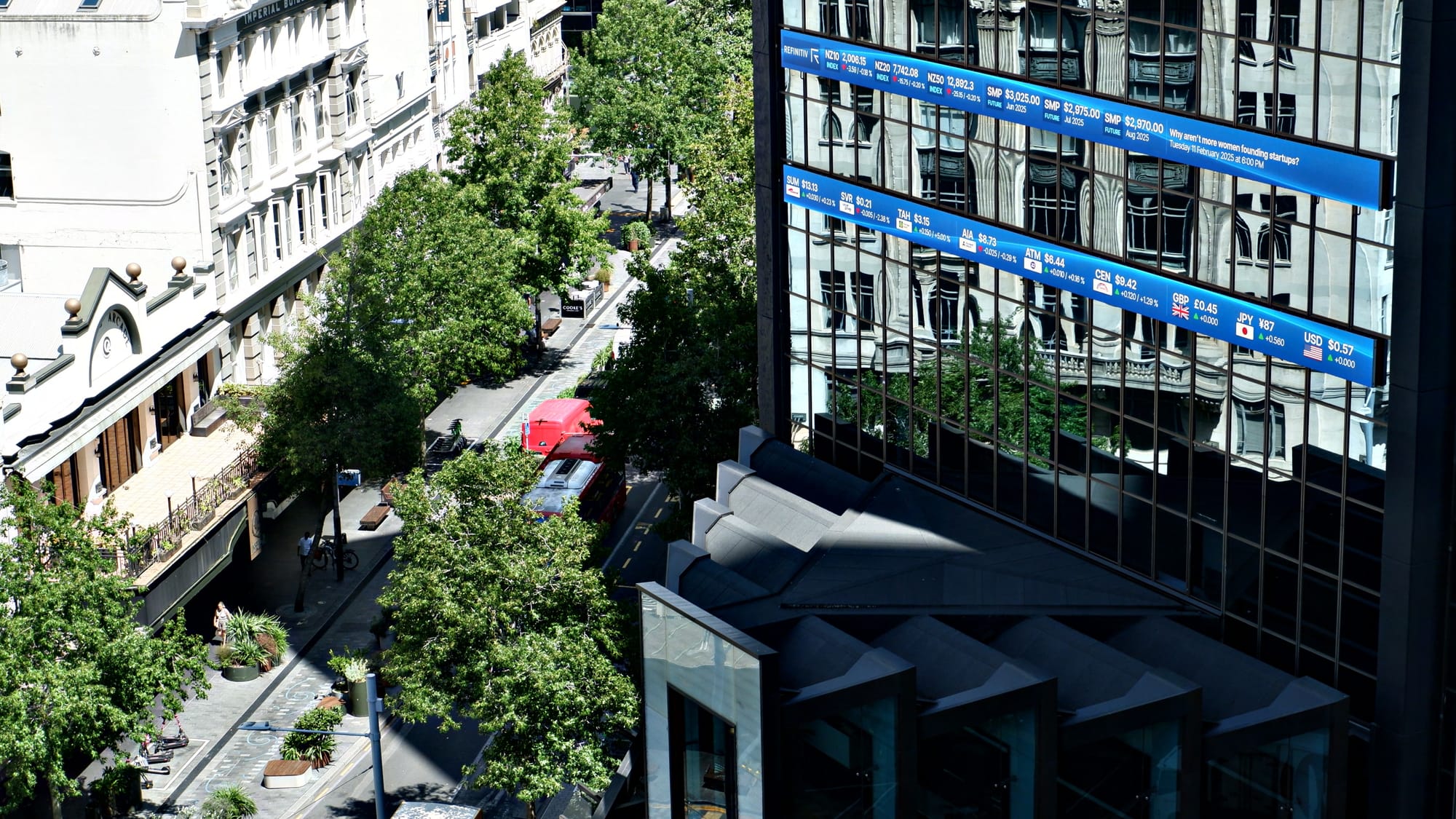 NZX50 largely flat as investors turn to earnings, RBNZ