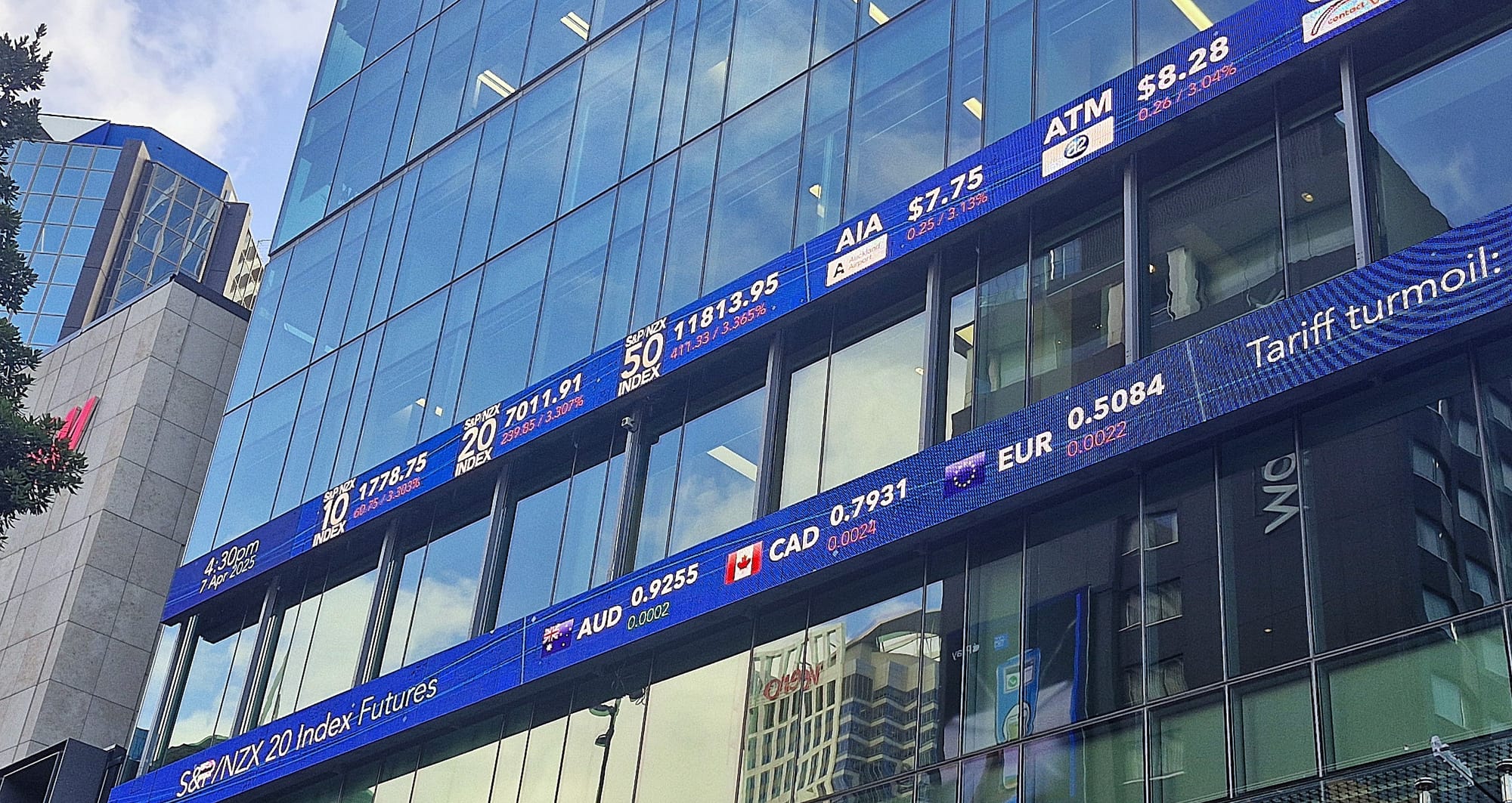 NZX50 sinks most since covid as fears of US recession mount