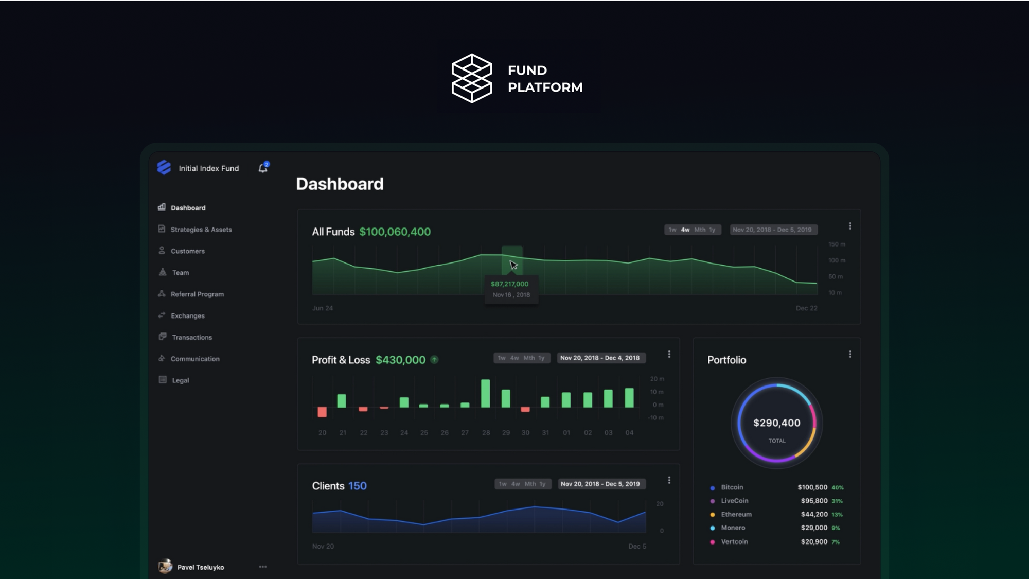 Fund Platform by Merge Development