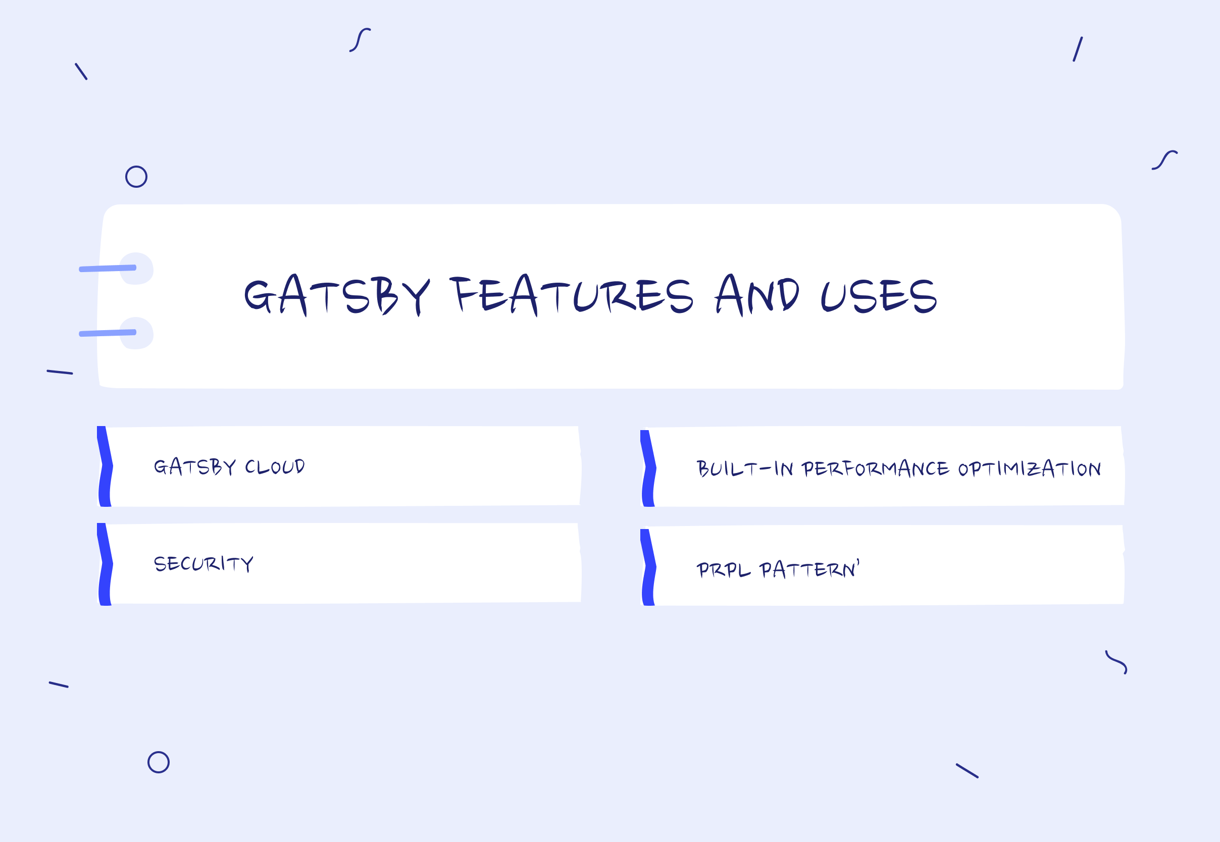 Gatsby features and uses