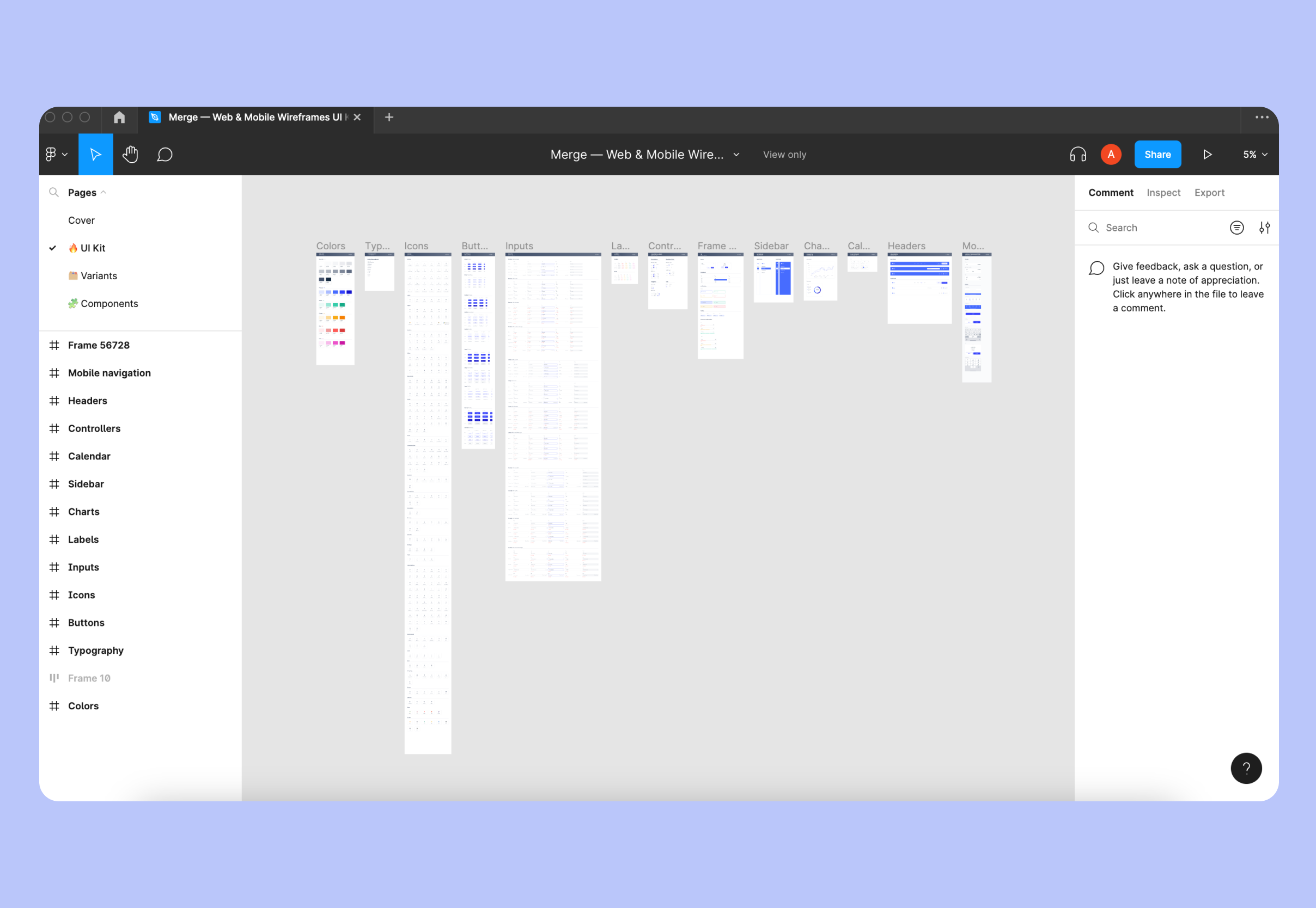 Free Figma Mobile UI Kit by Merge Development