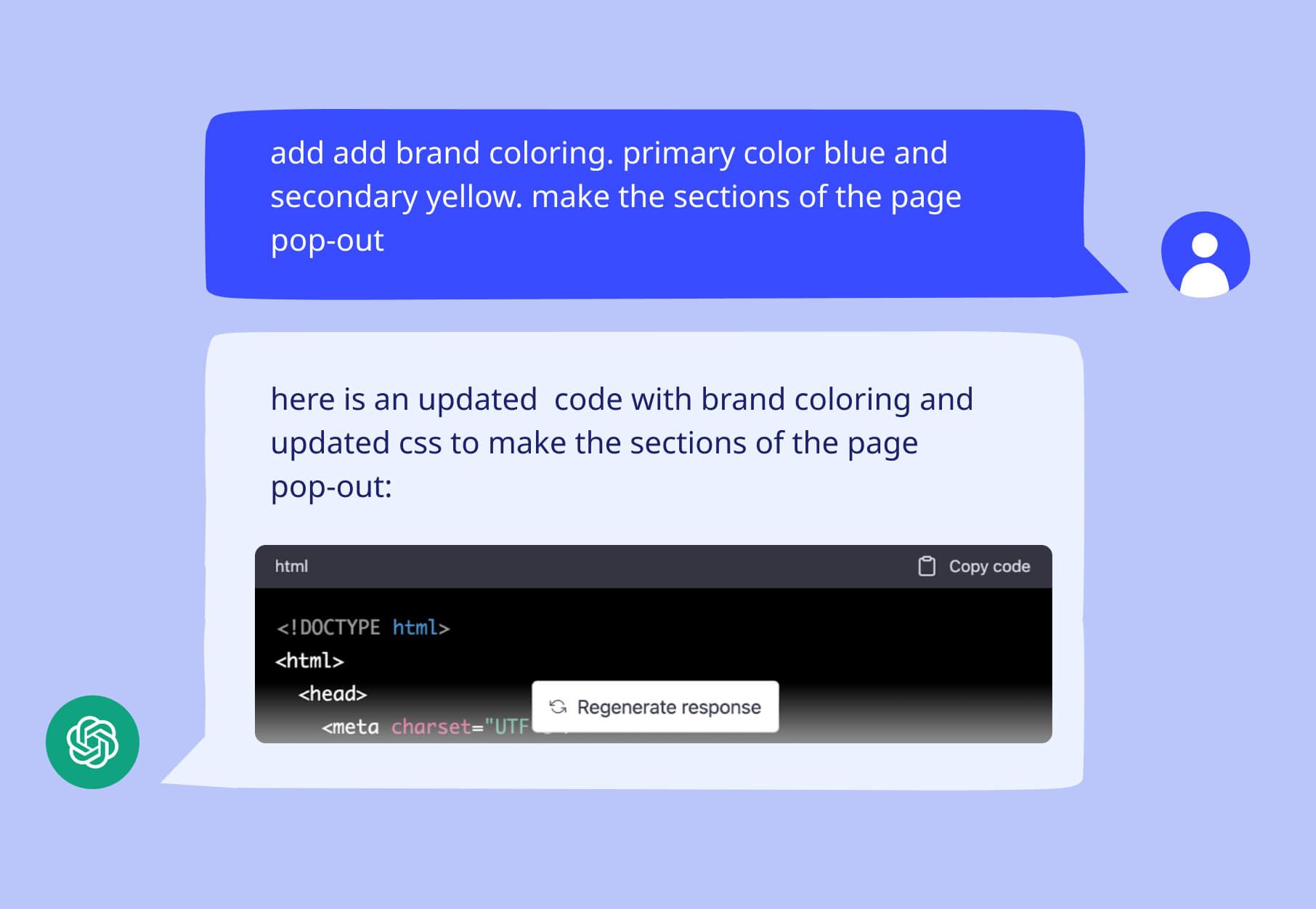 ChatGPT for design purposes