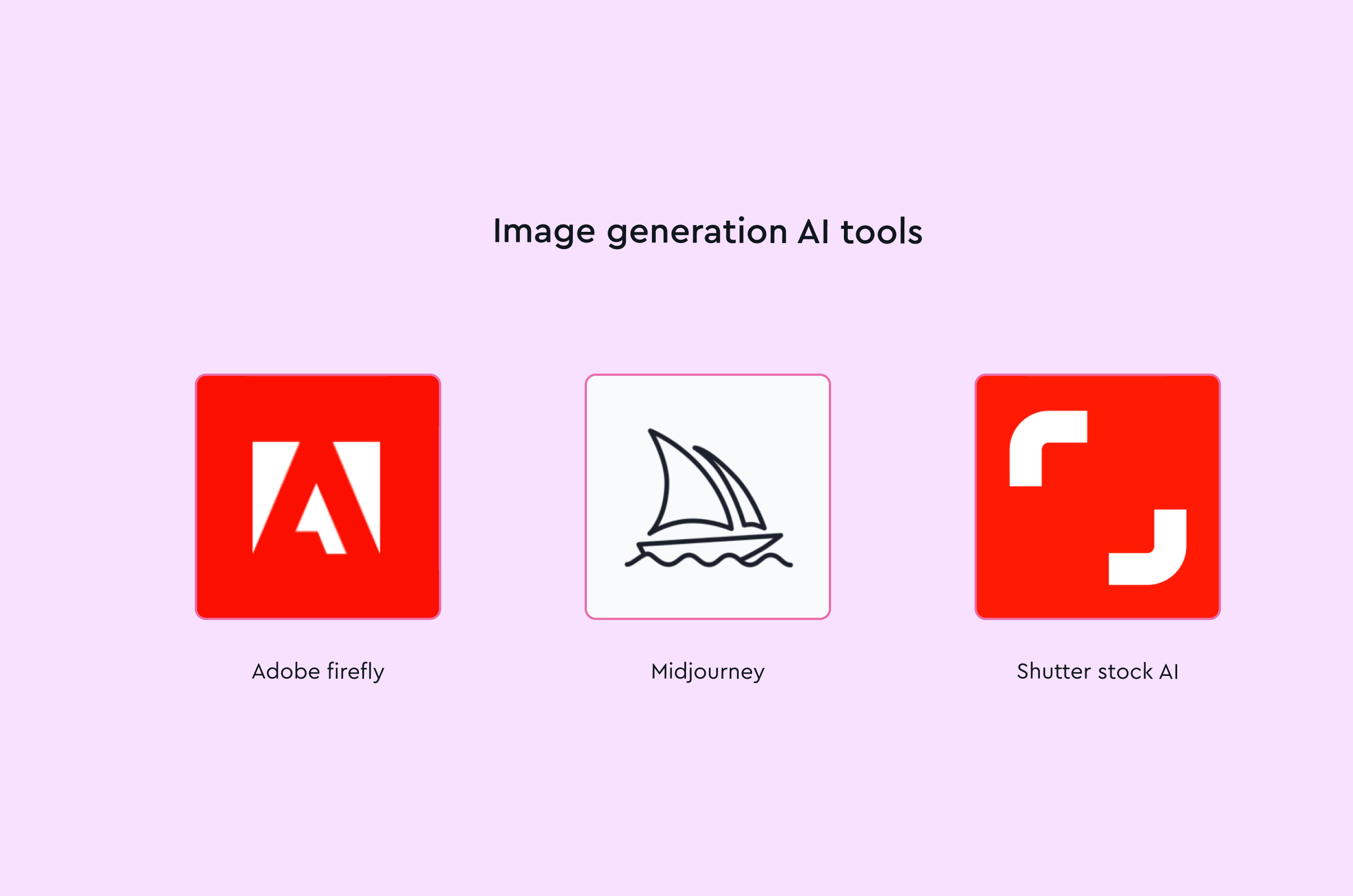 Image generation AI tools