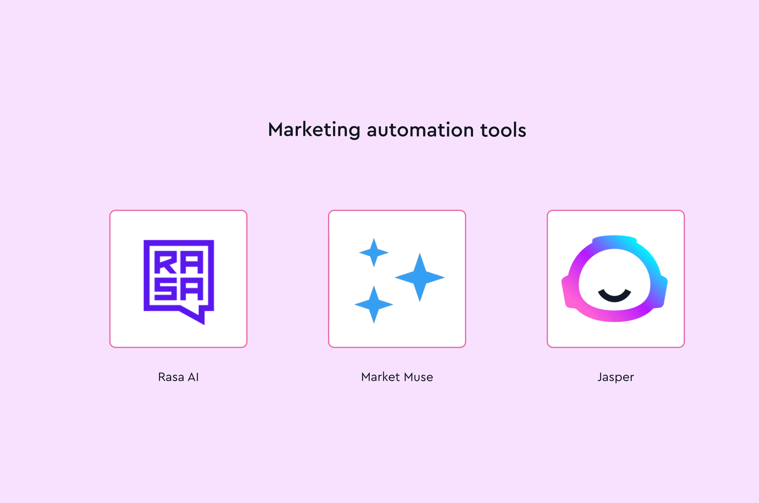 Marketing automation AI tools