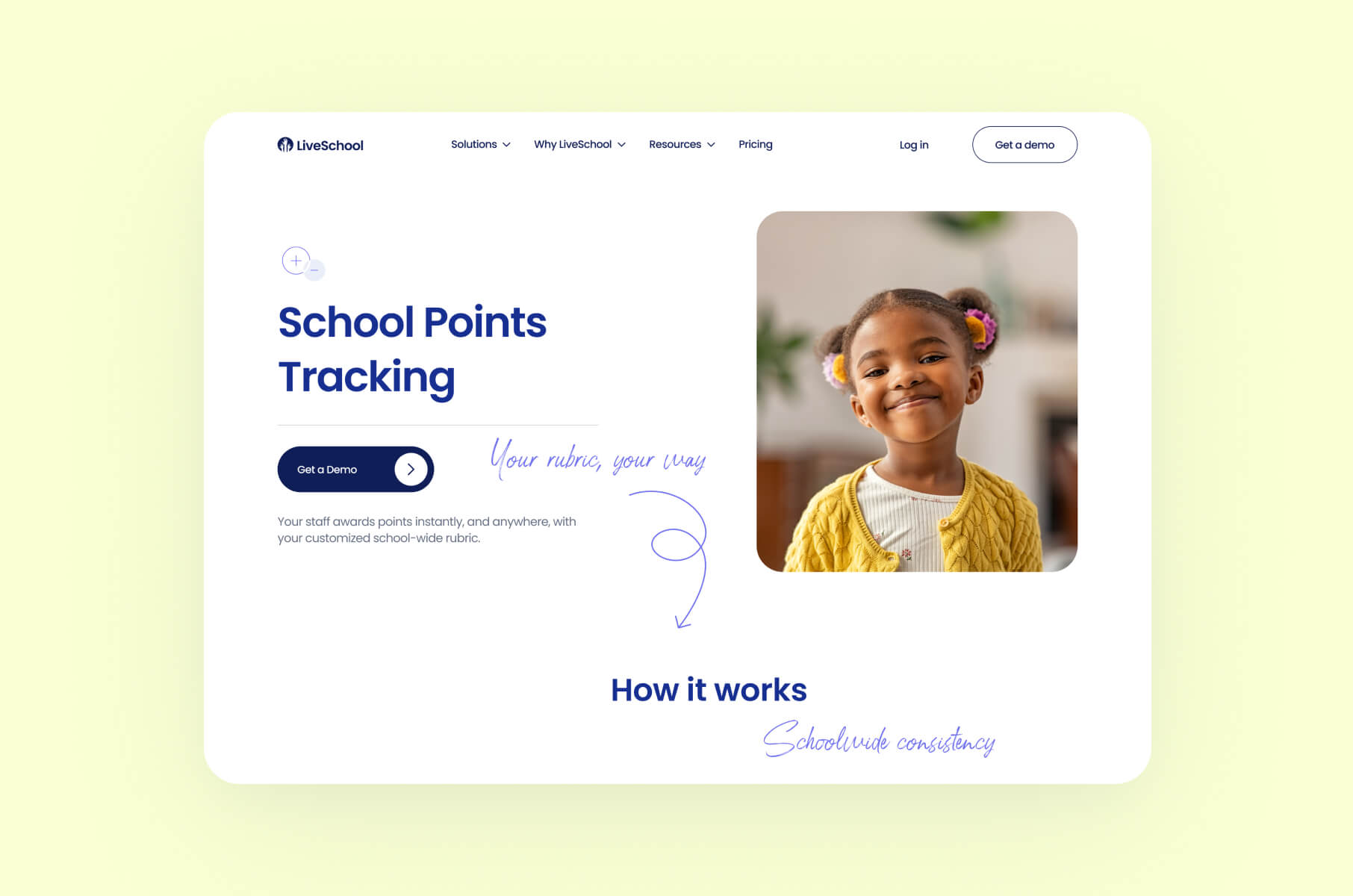 An example of good product design: LiveSchool