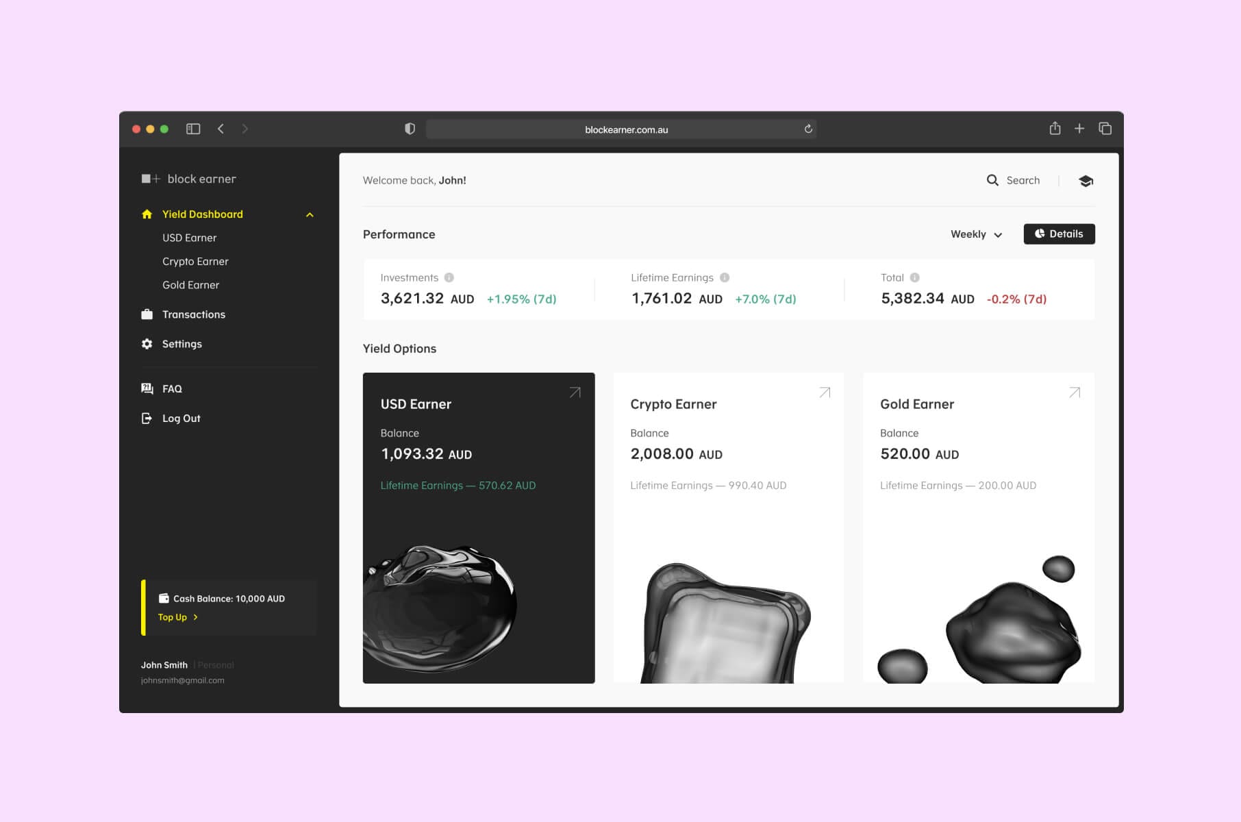 Block Earner case study