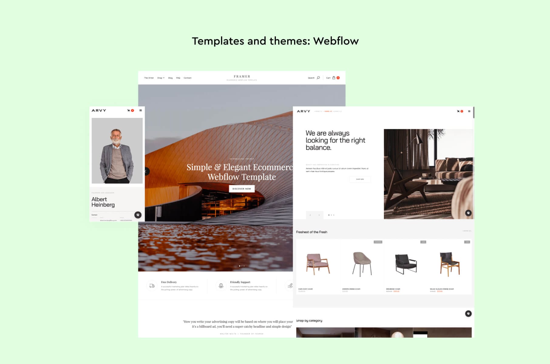 Webflow templates
