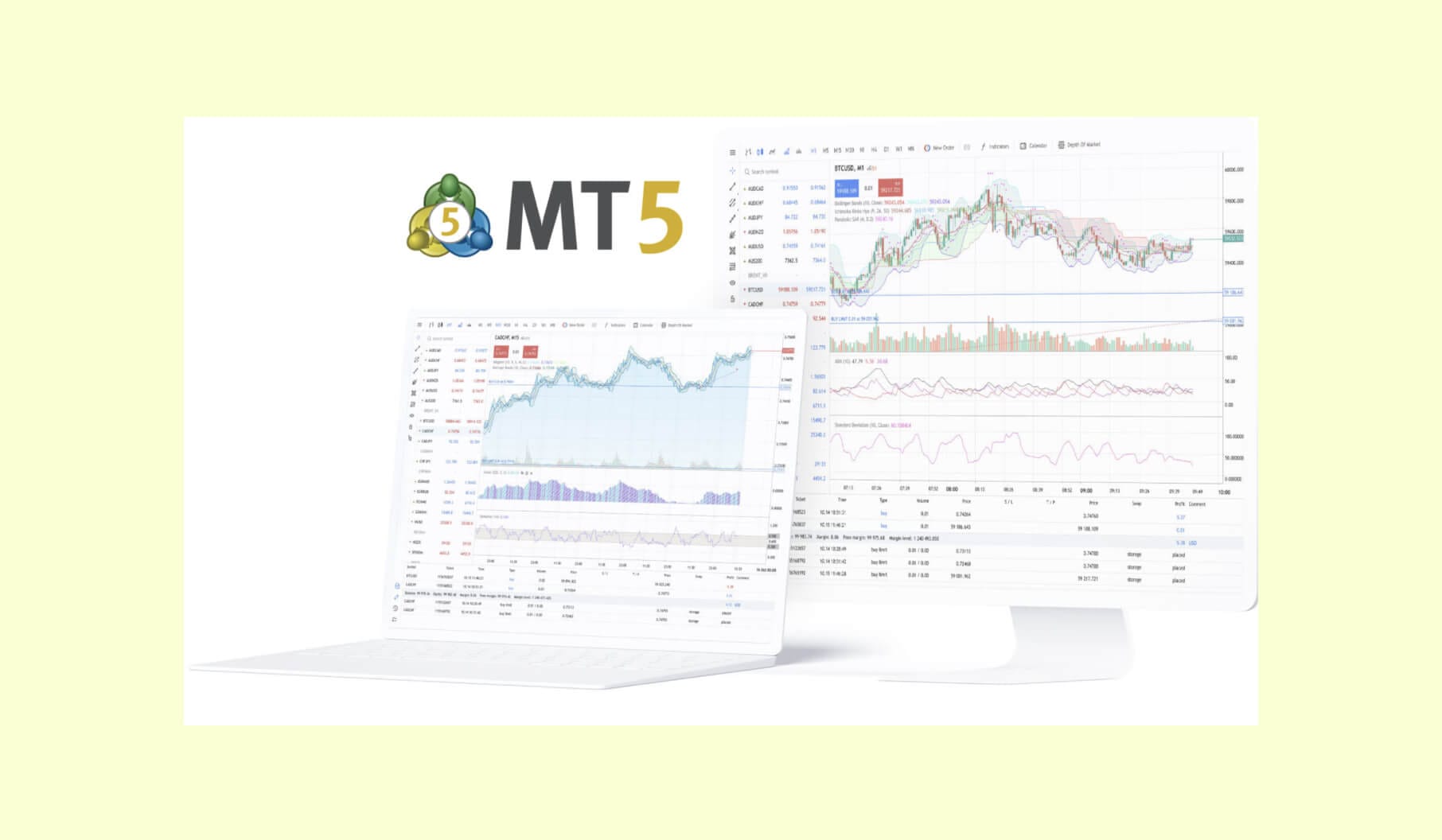 MetaTrader 5 trading platform design
